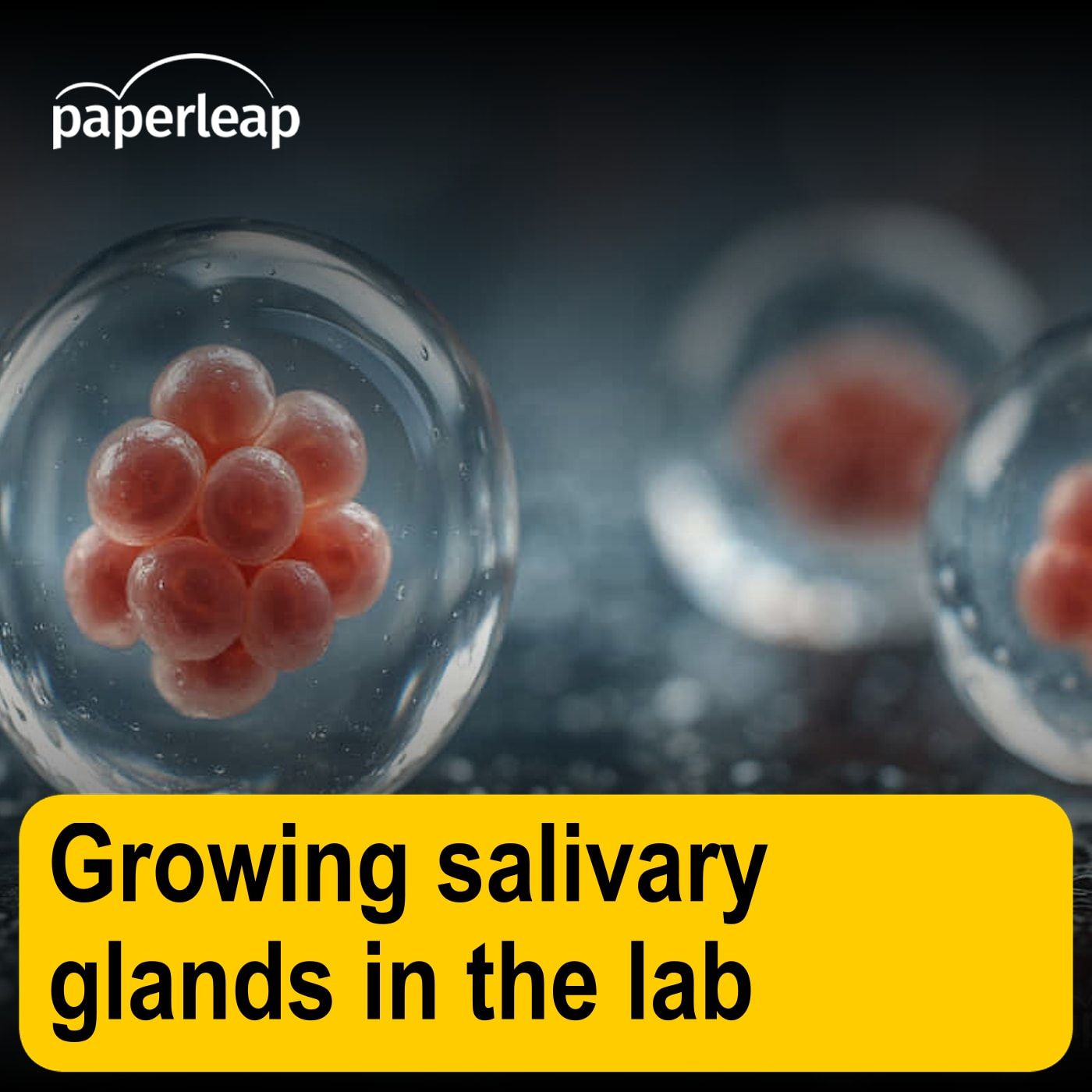 Growing salivary glands in the lab