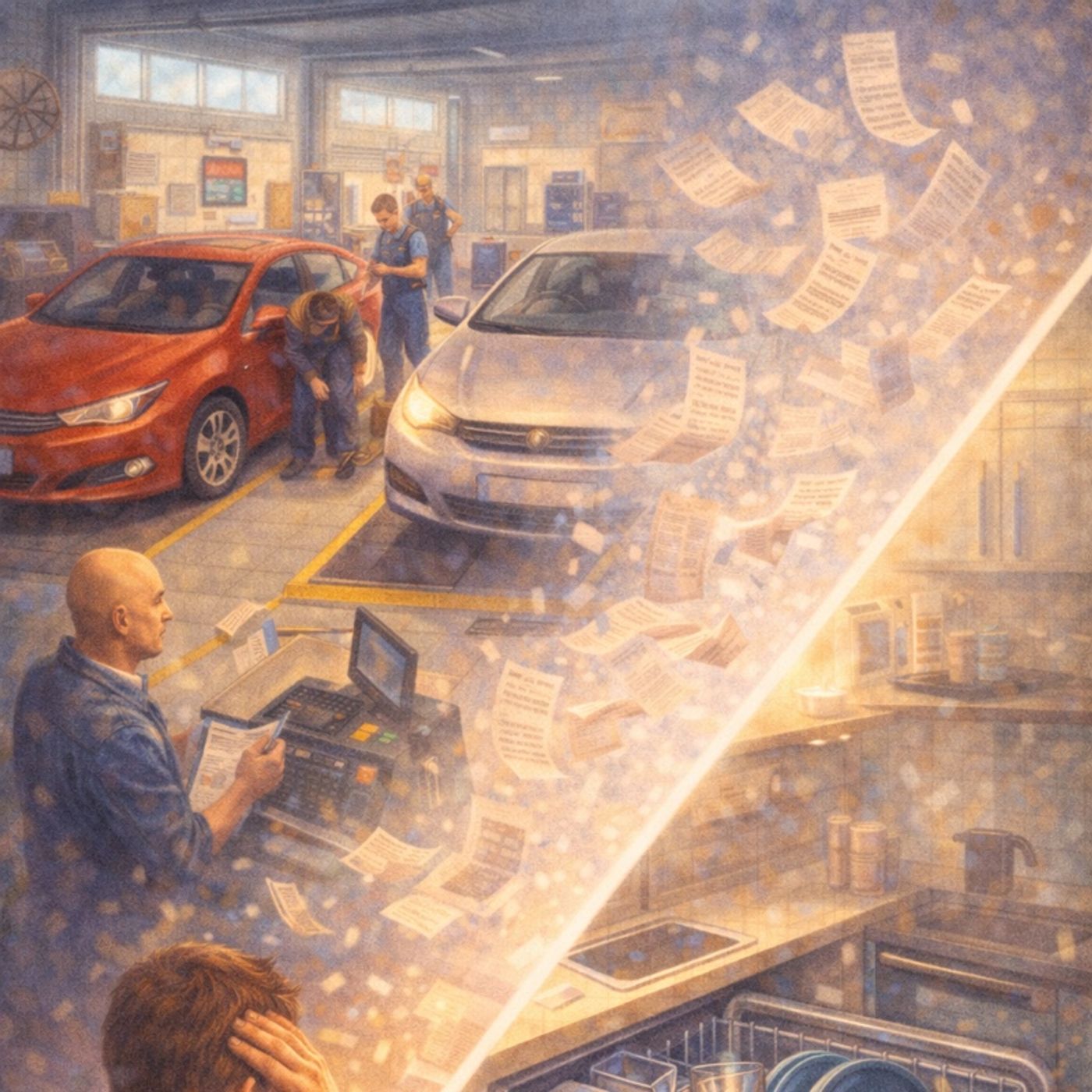 Episode 43 - Dishwashers and the MOT episode artwork