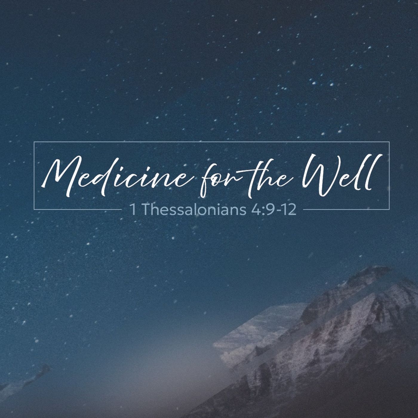 Medicine For The Well (feat. Elijah O'Dell) - Dec. 28, 2025 episode artwork