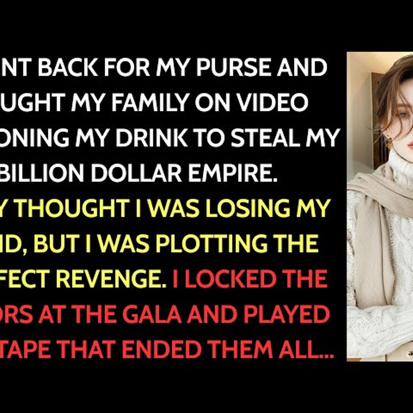 At my grandfather's party, security played a video no one expected...and my future ended there. now!