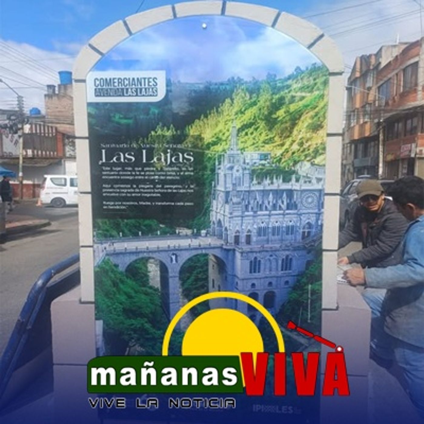 Acto inaugural Gruta Avenida las Lajas