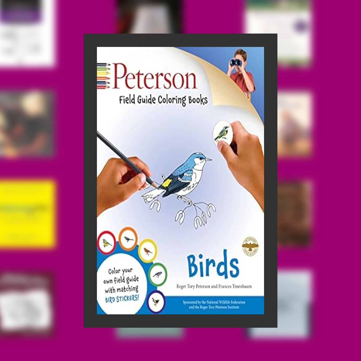 DOWNLOAD [PDF] Peterson Field Guide Coloring Books: Birds (Peterson Field Guide Color-In Books) By  Peter Alden (Author),  Full Ep episode artwork