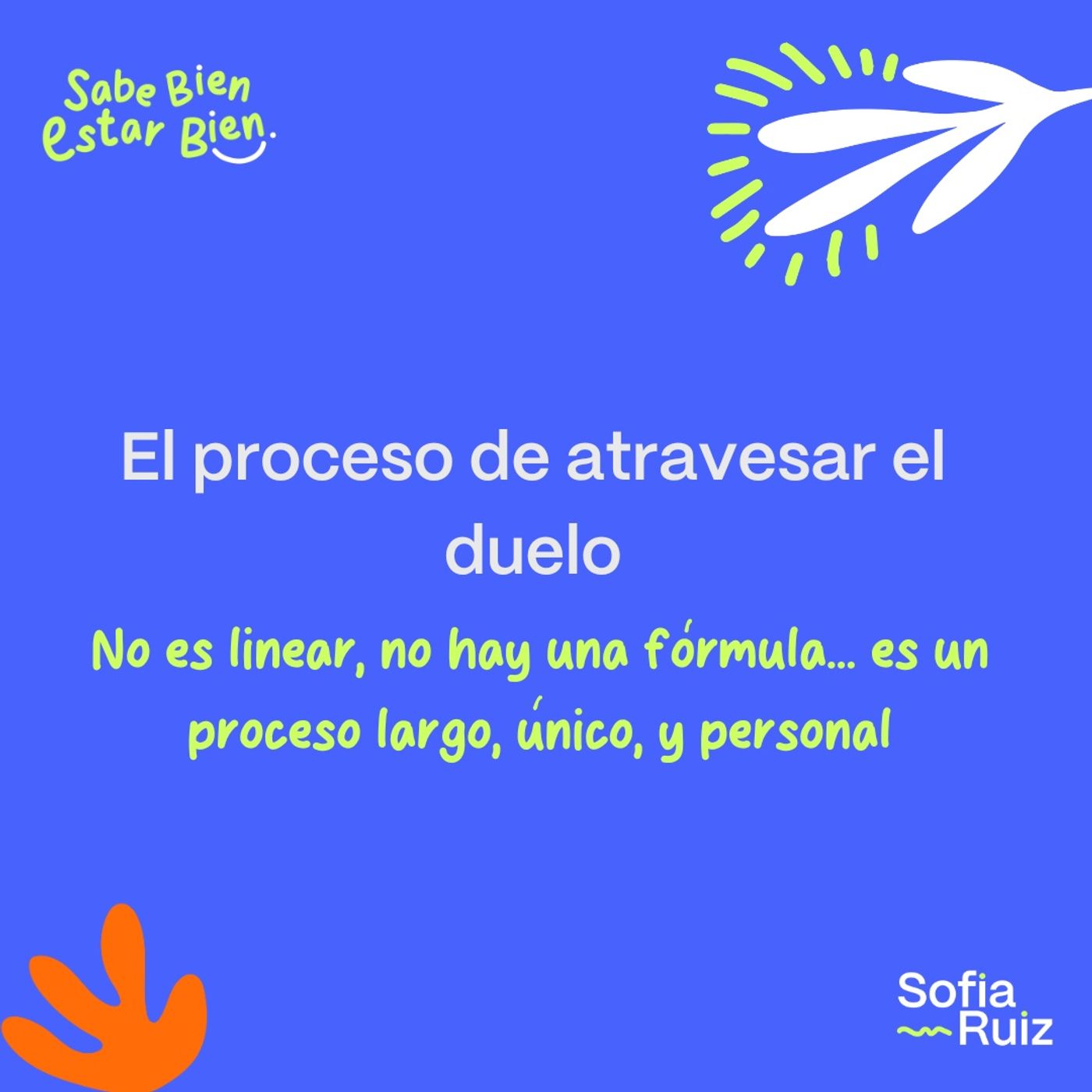 Sabe Bien Estar Bien