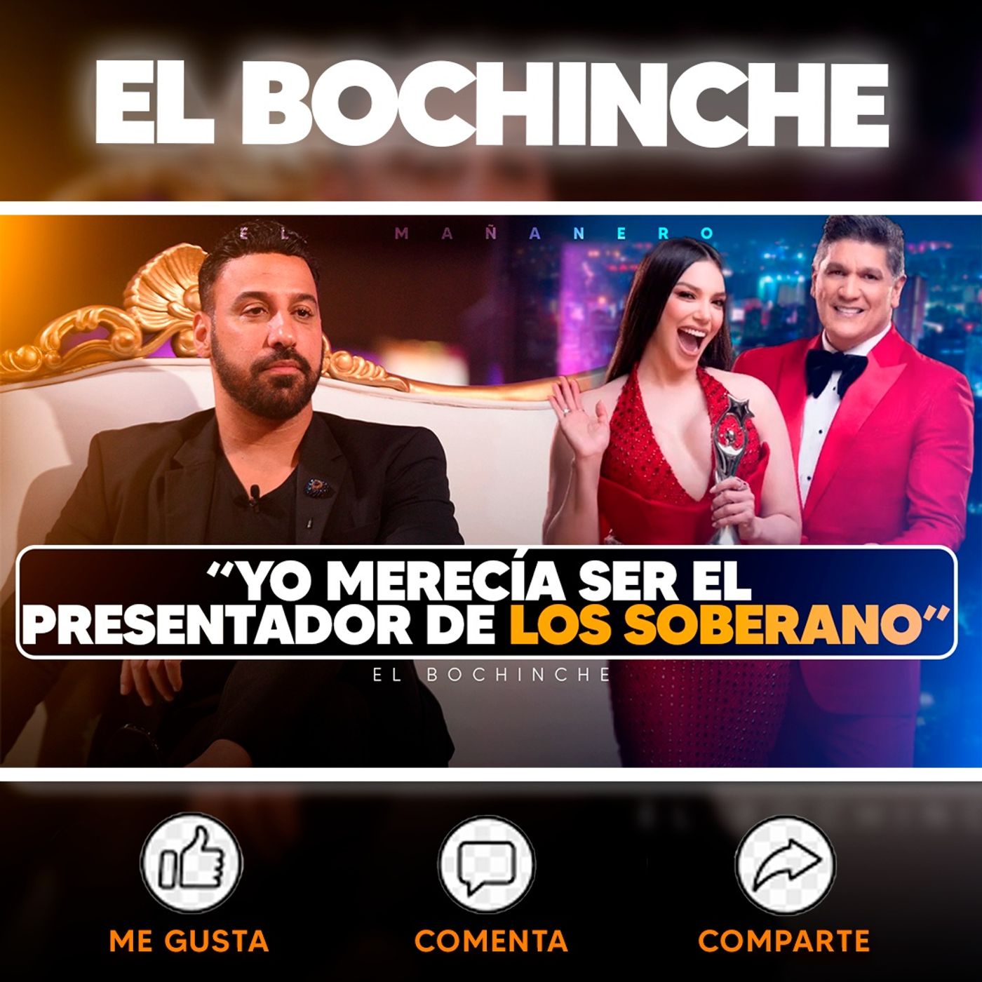 "Hay gente que han hecho Los Soberanos primero que yo que no lo merecía" dice Jhoel López