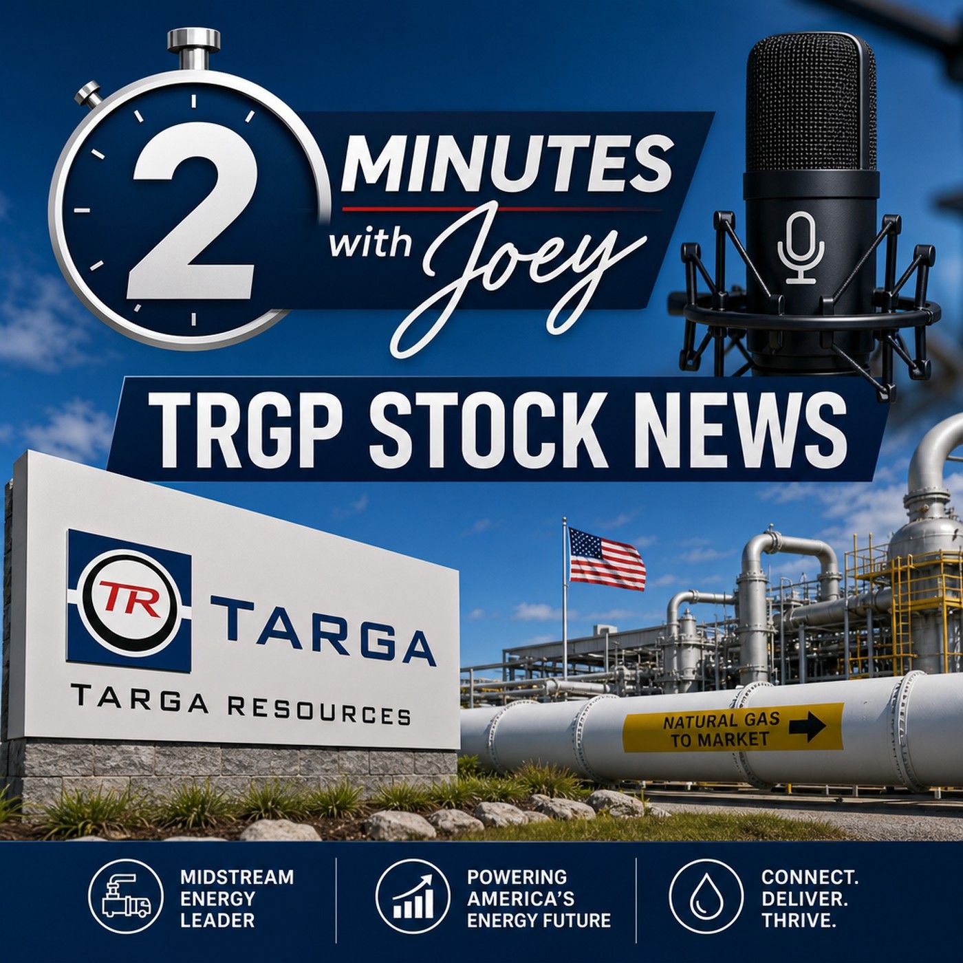 2 Minutes with Joey - TRGP Stock News podcast artwork