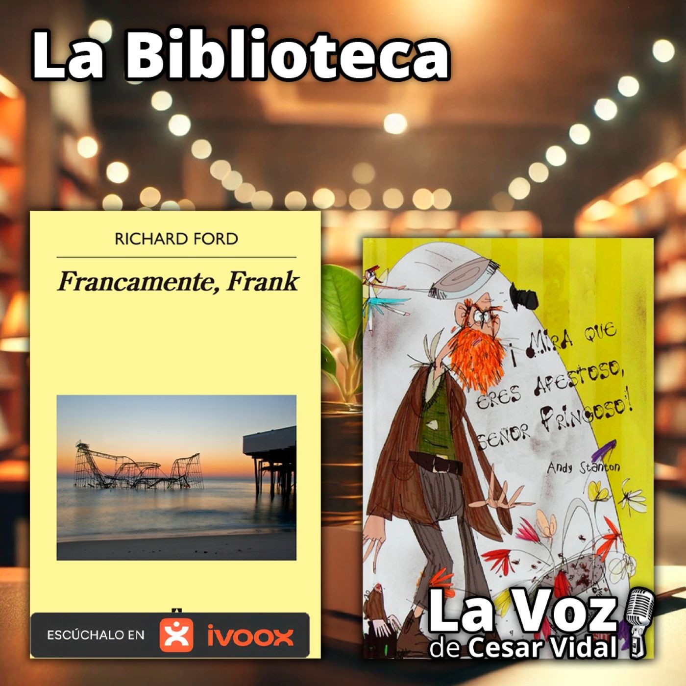 La Biblioteca: "Francamente, Frank" y "¡Mira que eres apestoso, señor Pringoso!" - 30/04/26