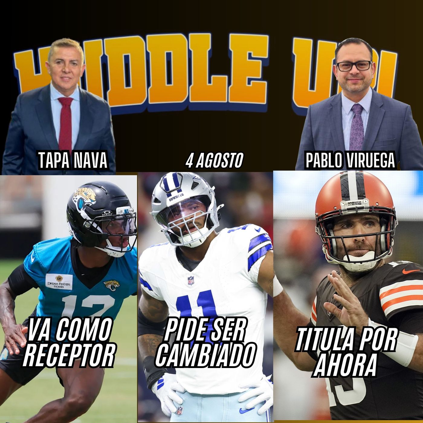 #HUDDLEUP 4 de Agosto @TapaNava & @PabloViruega