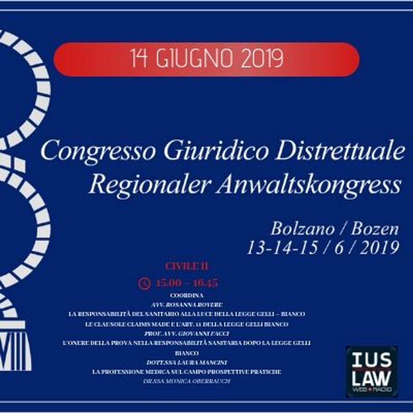 VIII CONGRESSO GIURIDICO DISTRETTUALE