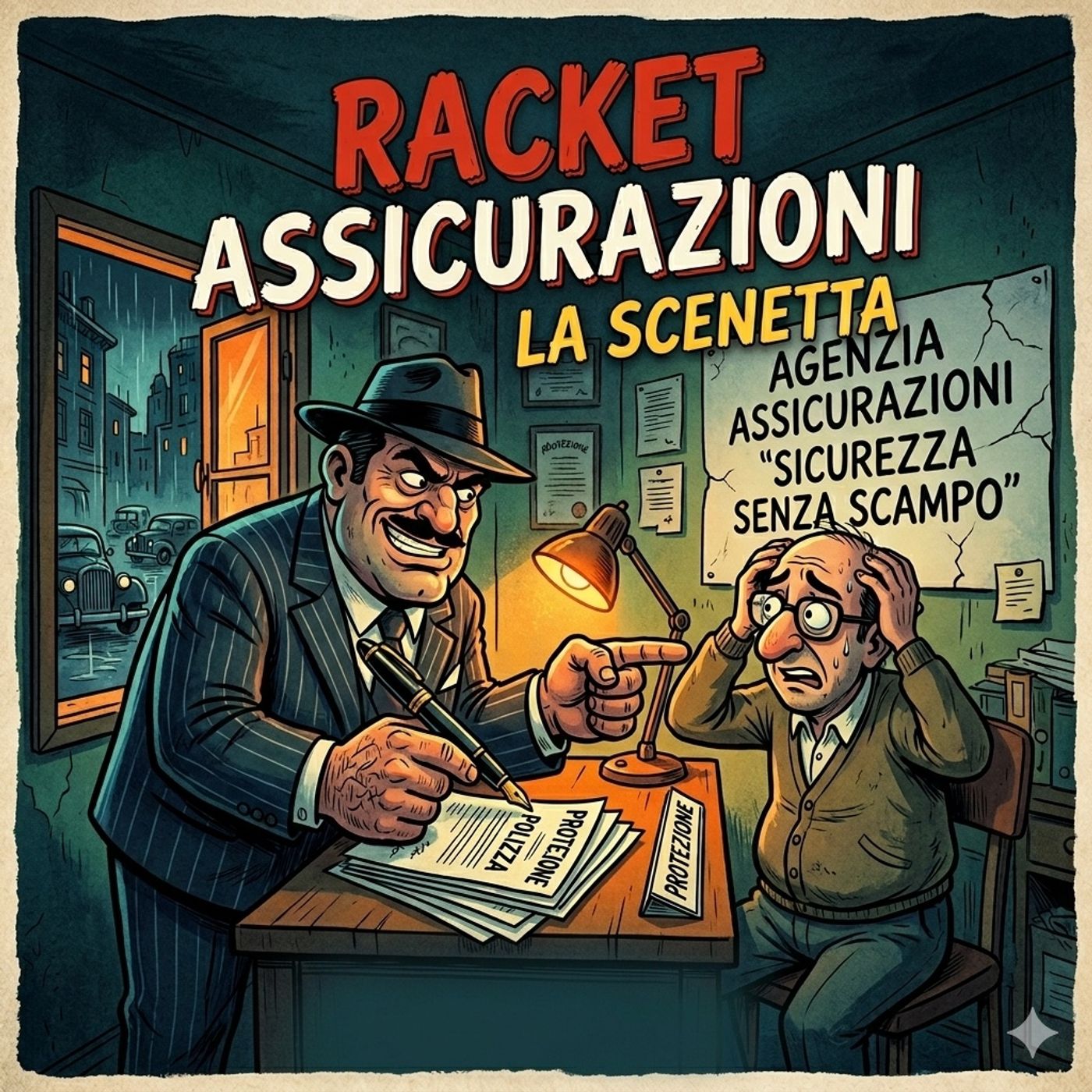 Racket assicurazioni episode artwork