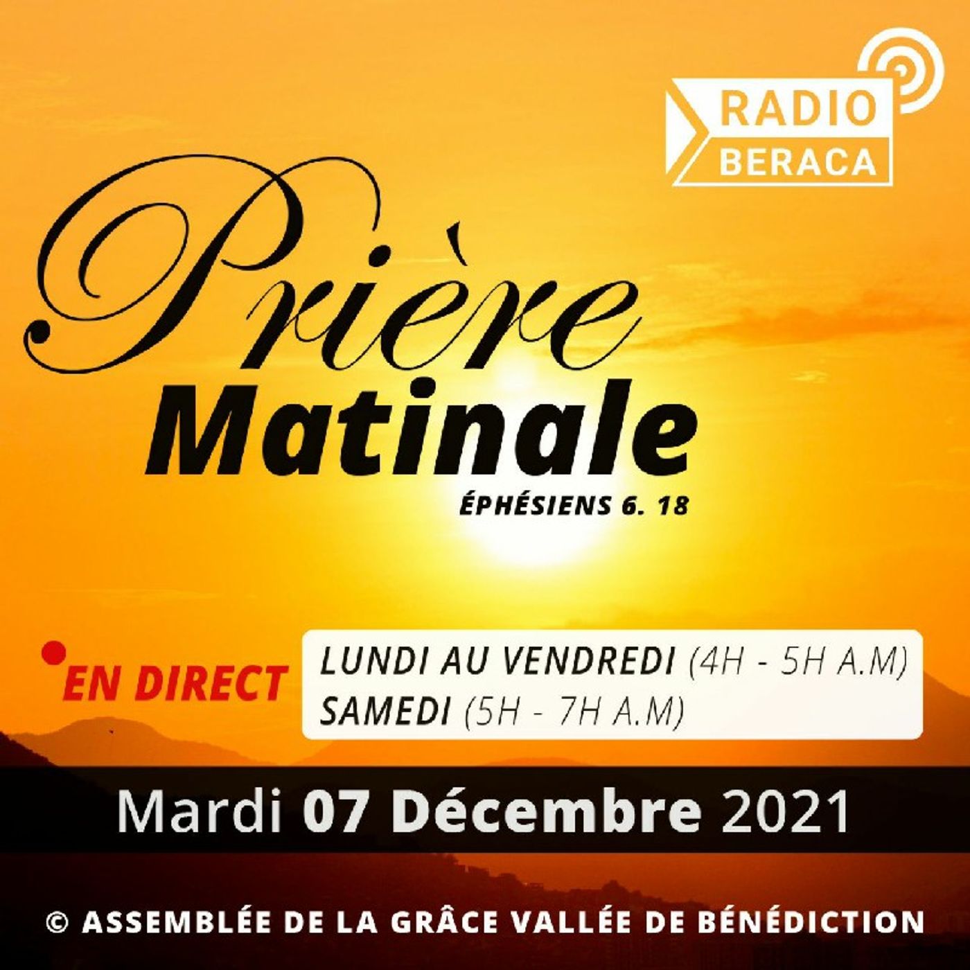 Mardi 07 Décembre 2021- Prière matinale P episode artwork