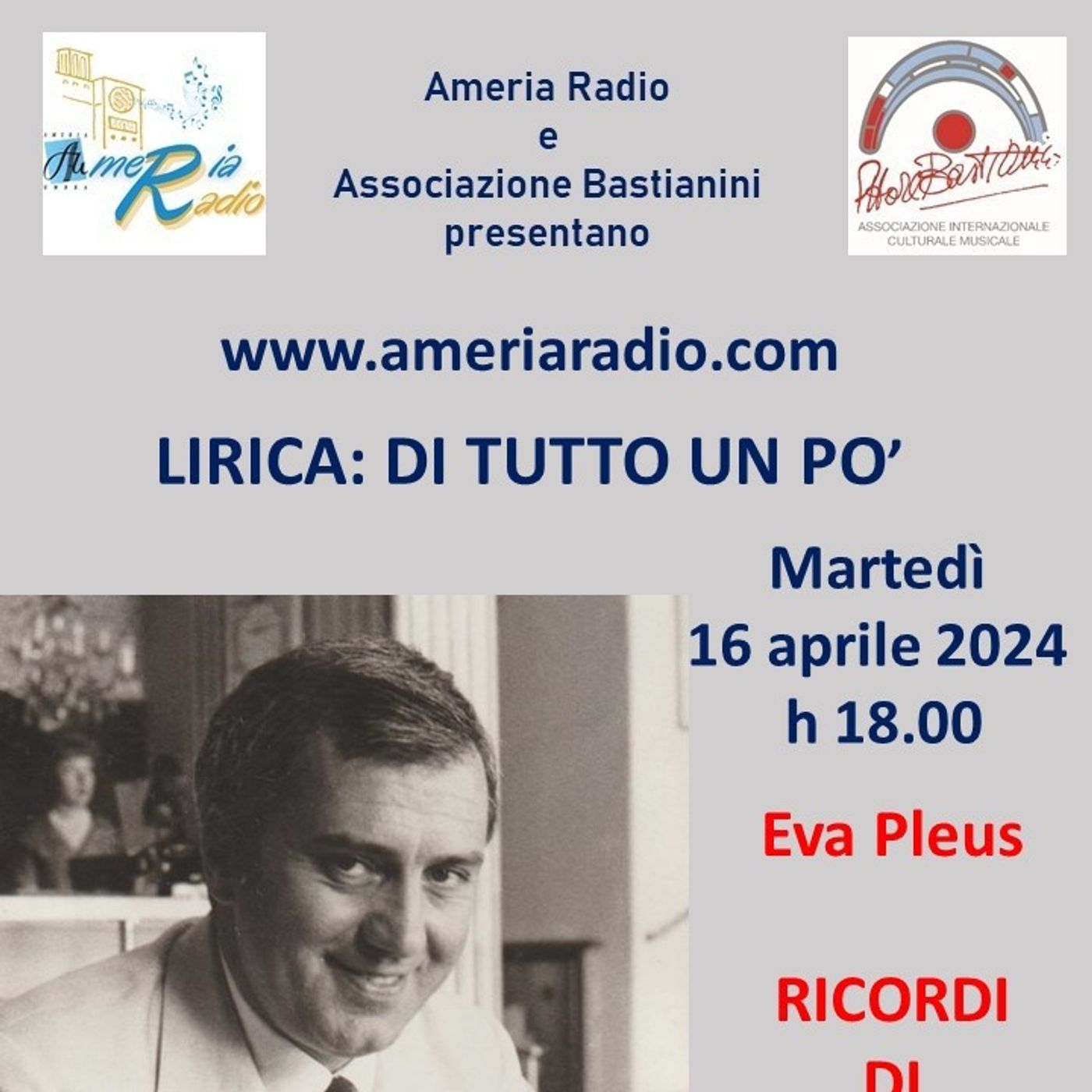 Lirica di tutto un po' - Ricordi di Ettore Bastianini episode artwork