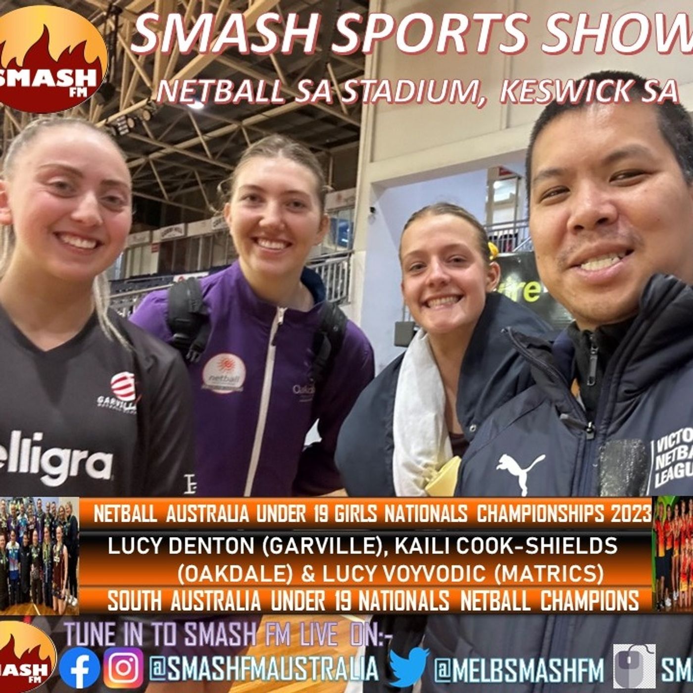 SSS10THYR: South Australia U19 Nationals Netball Champions Interviews 190523