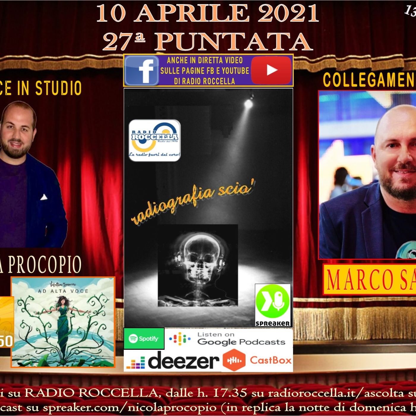 Radiografia Scio' - N.27 del 10-04-2021 episode artwork