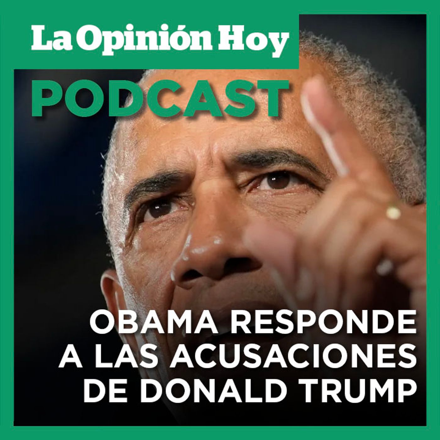 Obama tacha de ridícula la afirmación de Trump que lo acusa de traición.