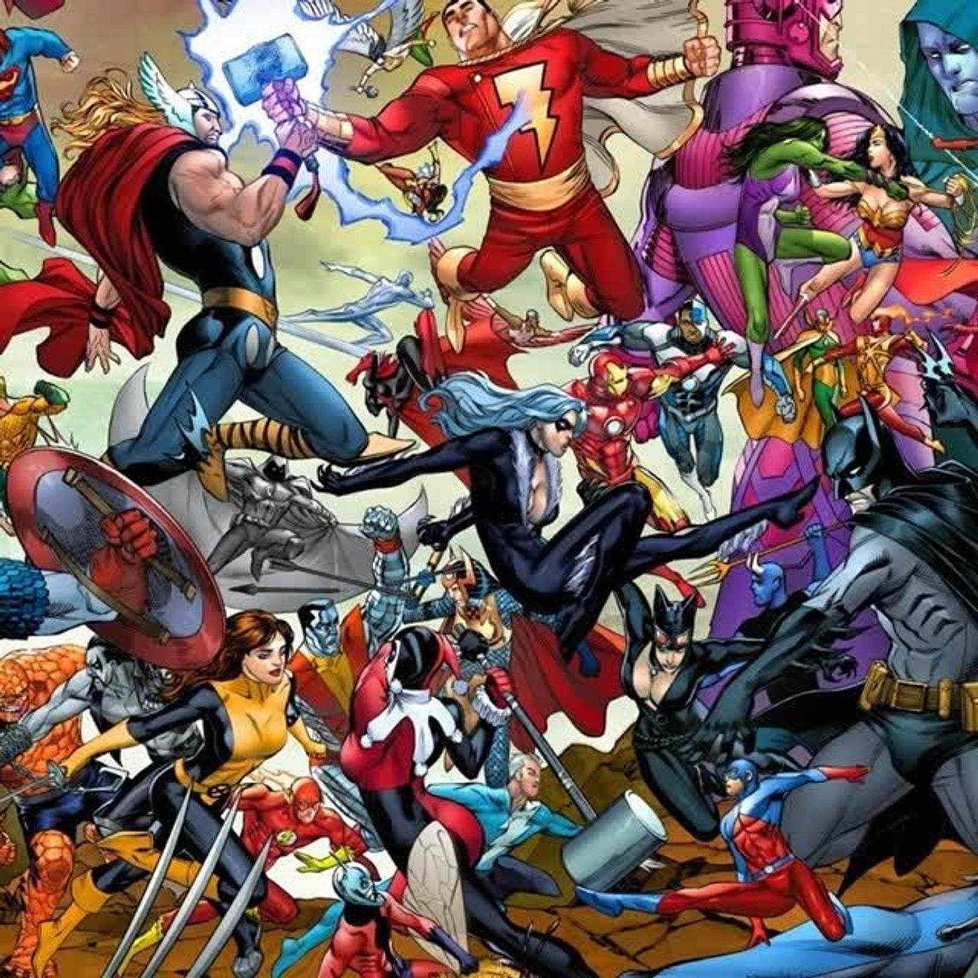 #15 - Marvel vs DC episode artwork