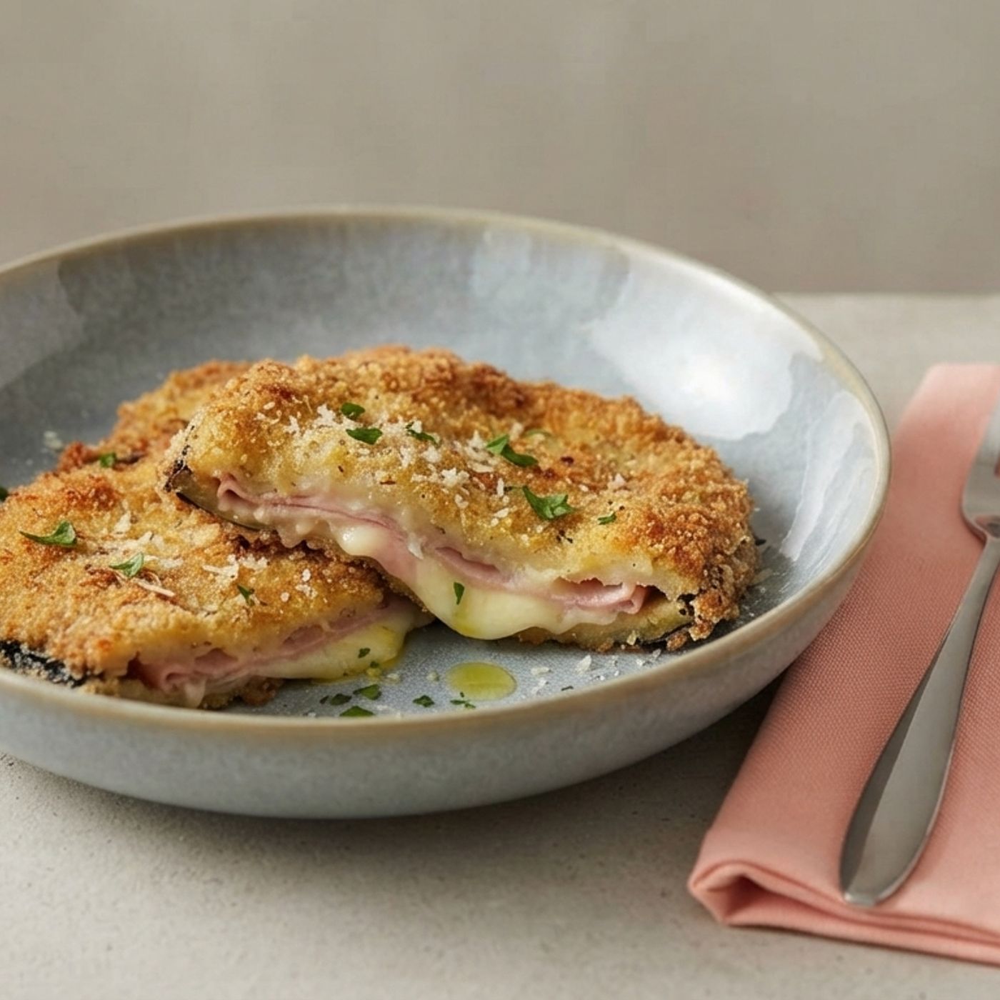 Cotolette di melanzane alla bolognese, dorate e filanti episode artwork