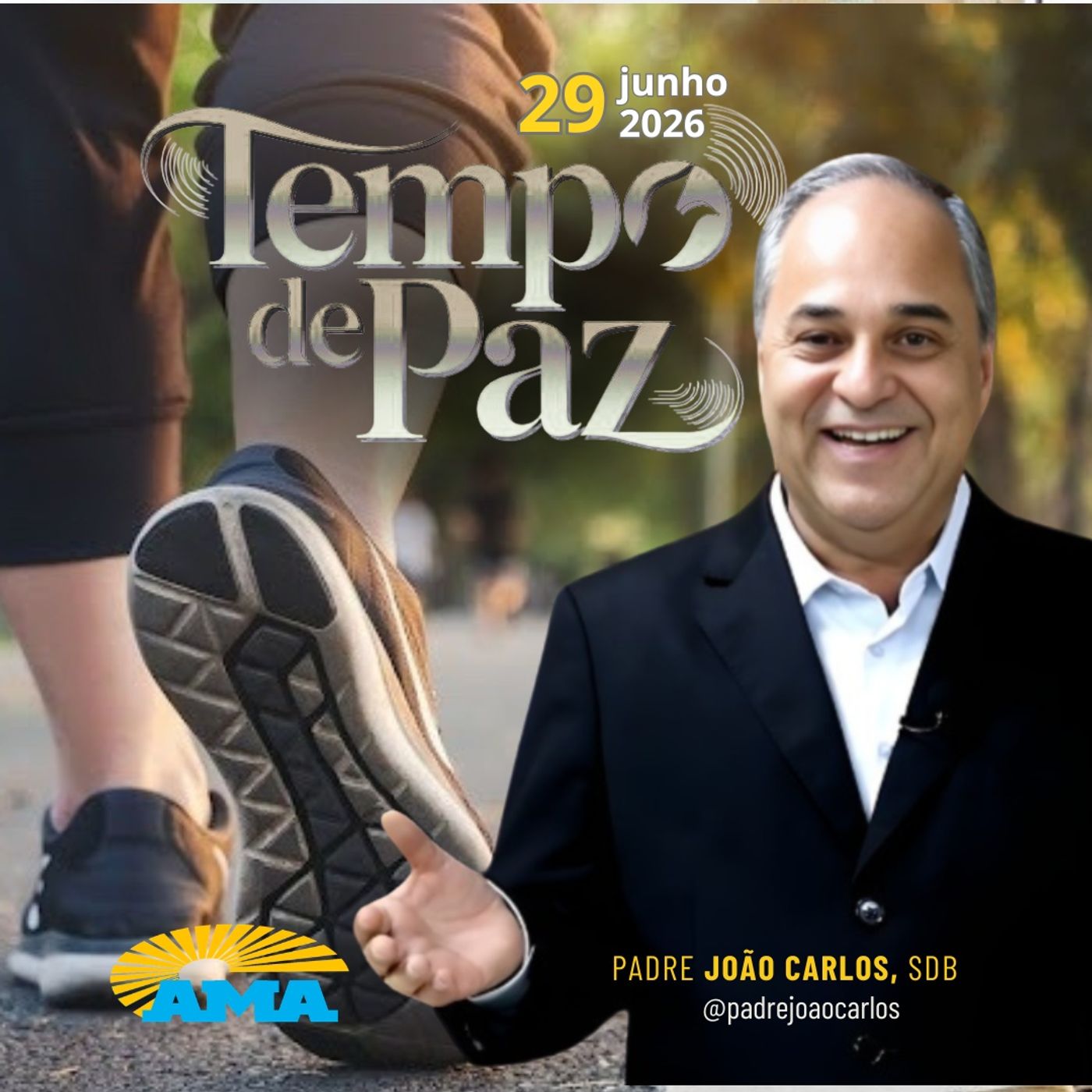 29/06/26 - Programa Padre João Carlos | Tempo de Paz episode artwork