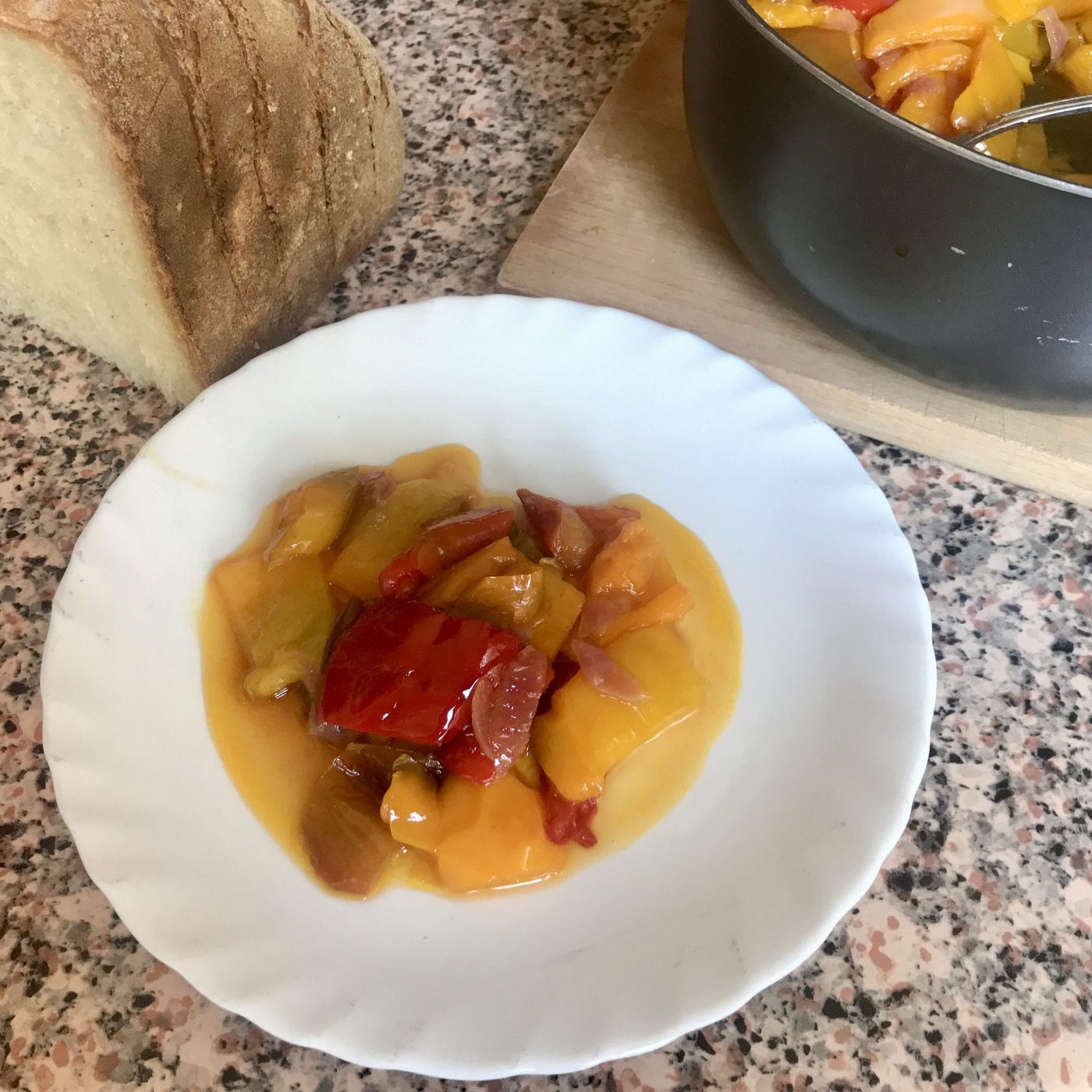 Peperoni in agrodolce