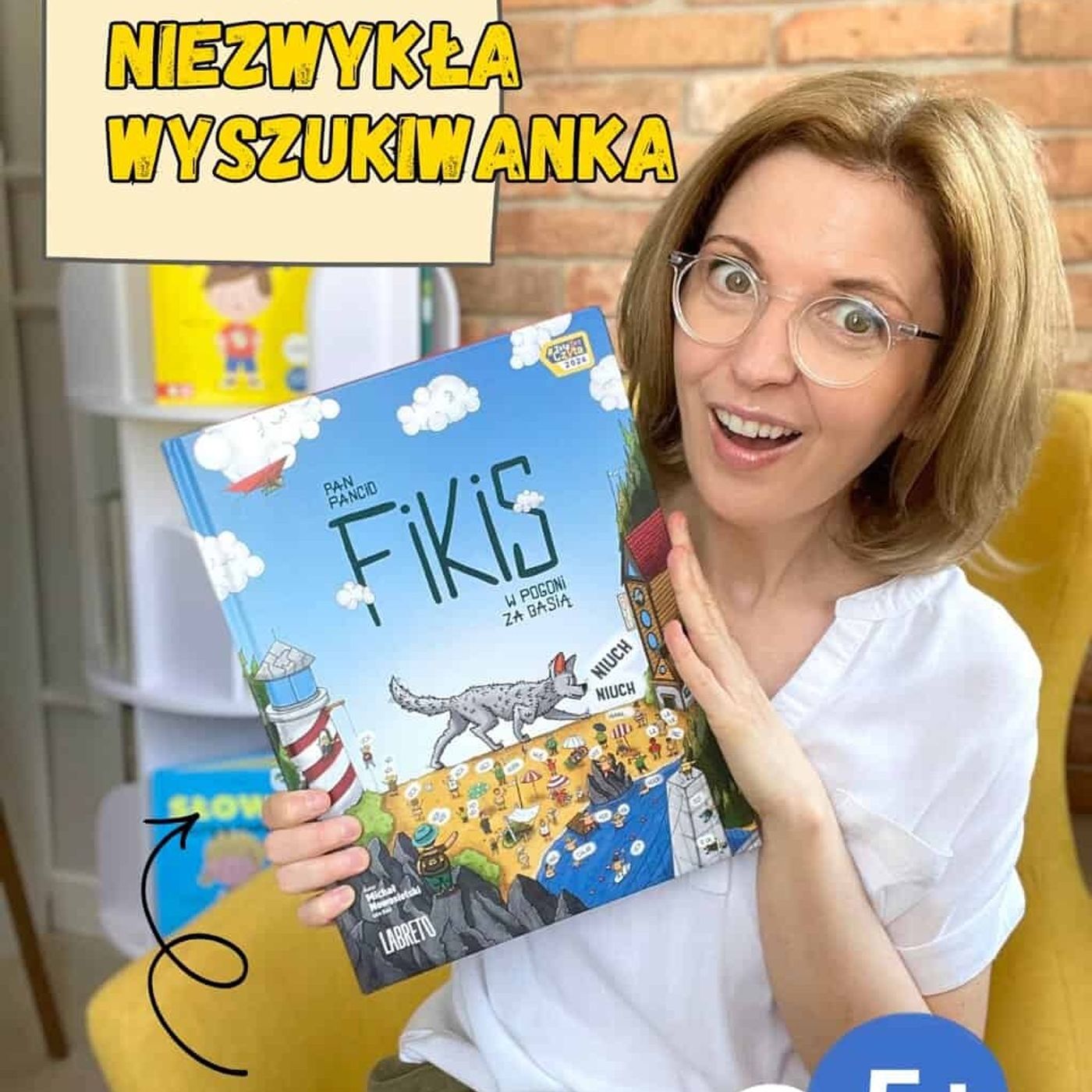 Pan Pancio Fikis. W pogoni za Basią. Książka wyszukiwanka dla dzieci 5-9 lat