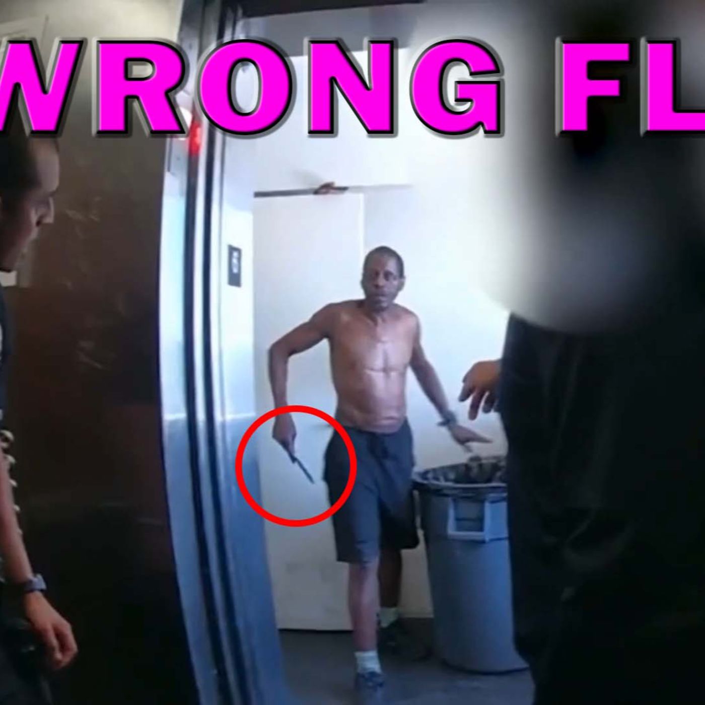 Knifeman Surprises Cops Riding The Elevator On Video! LEO Round Table S08E149 episode artwork