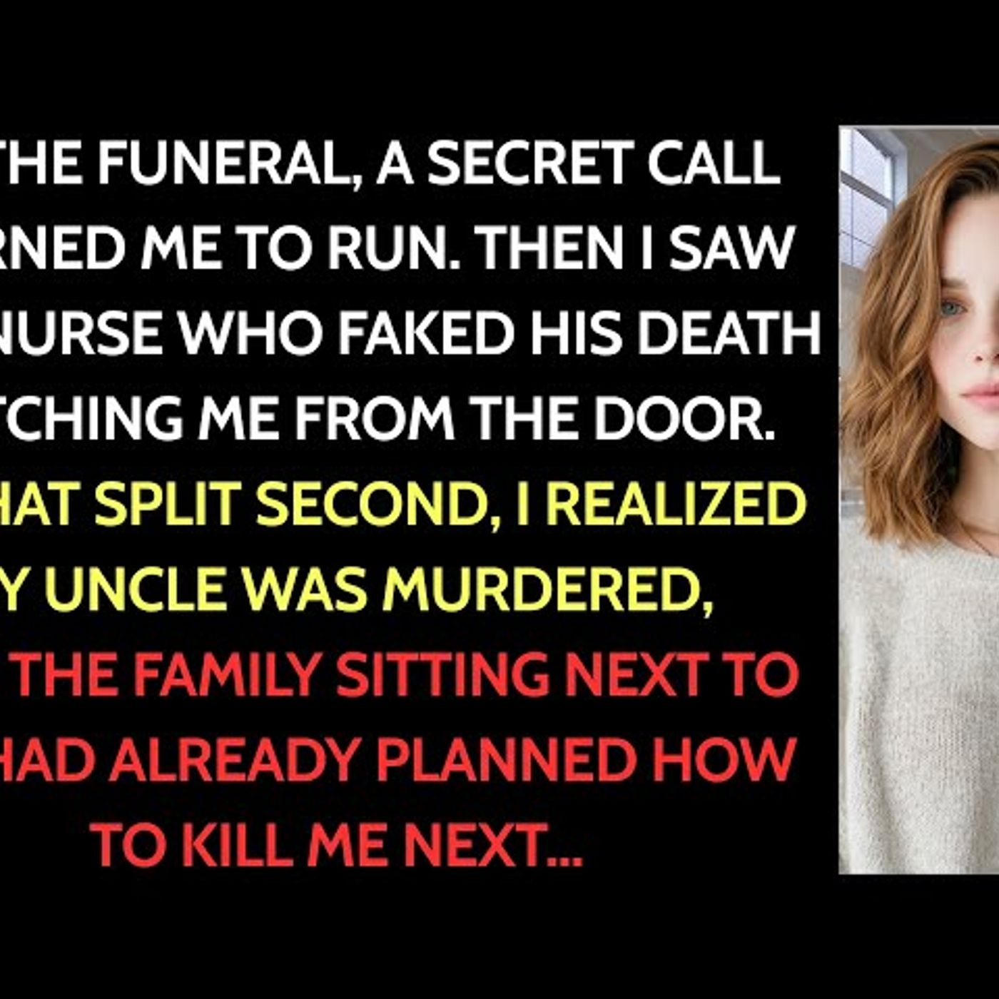 At the funeral, one hour in, a lawyer’s secret call warned me—and the figure at the door froze me.