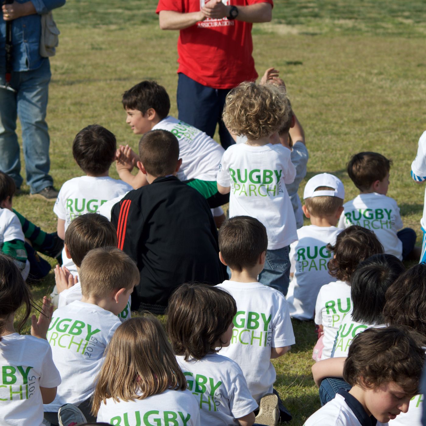 Lo show di Rugby nei Parchi
