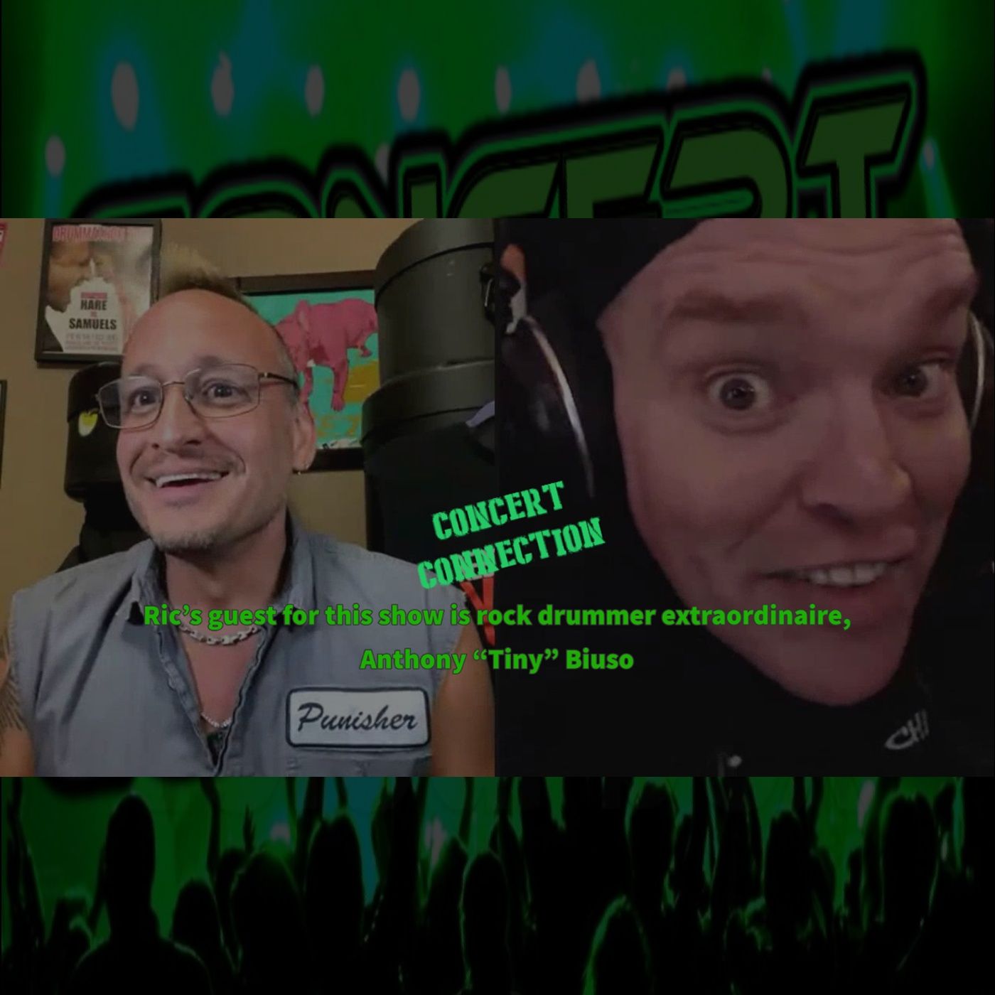 CC hosted by Ric Hare July 23, 2020 Ric’s guest for this show is Anthony “Tiny” Biuso episode artwork