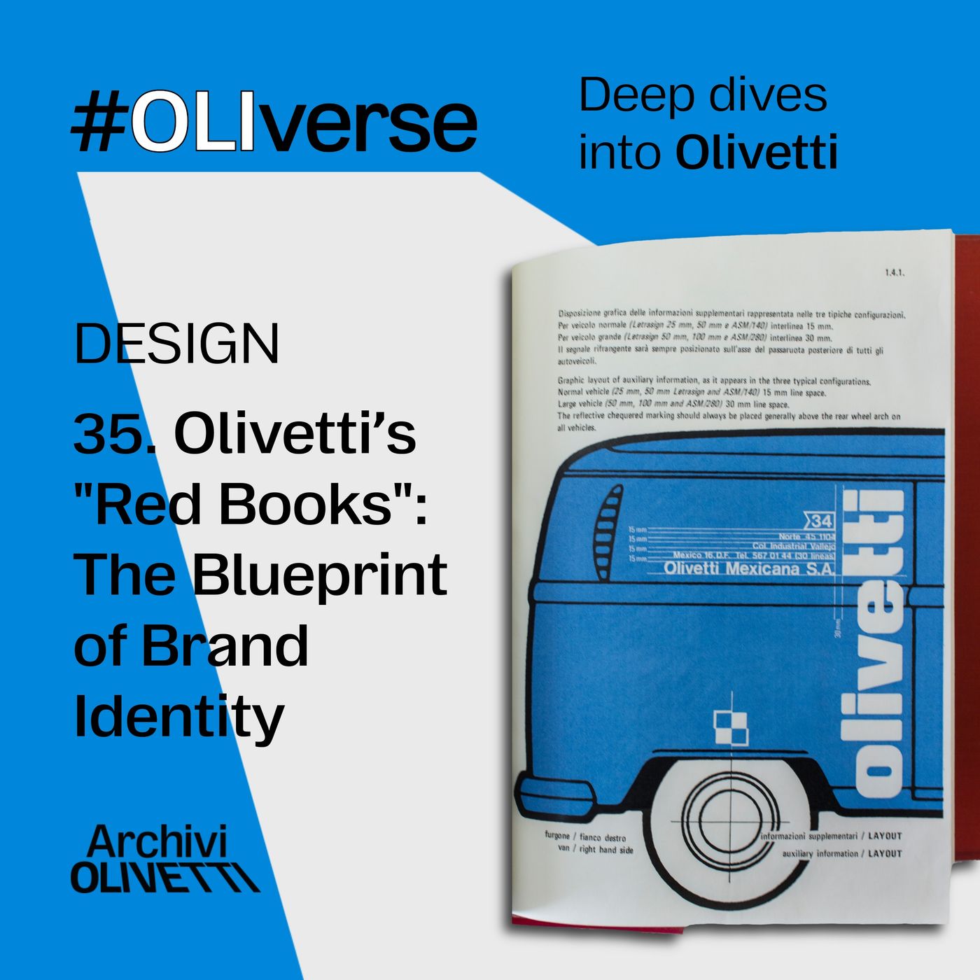 OLIverse - 35 - DESIGN - Olivetti's "Red Books" - The Blueprint of Brand Identity OLIverse - 35 - DESIGN - Olivetti's "Red Books" - The Blueprint of Brand Identity