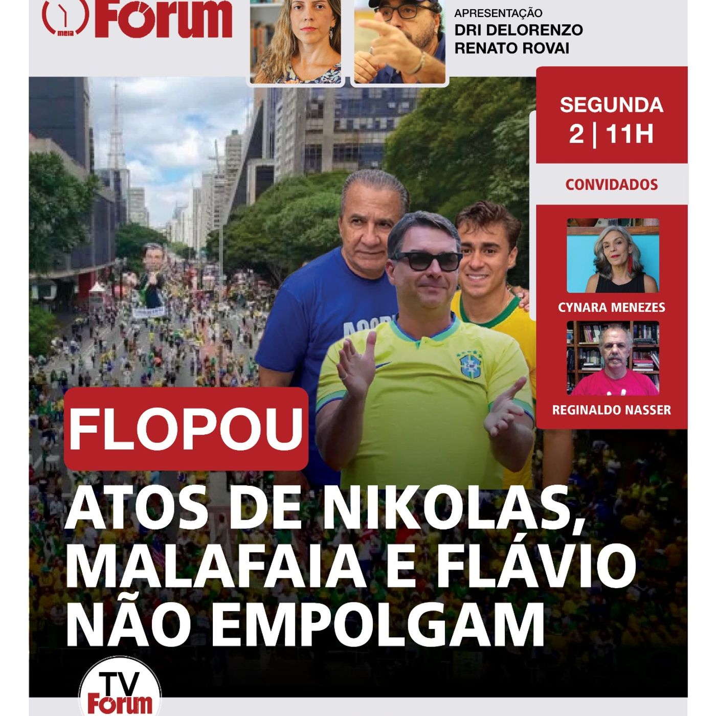 Atos esvaziados de Nikolas, Malafaia e Flávio | Tudo sobre os ataques de EUA e Israel ao Irã episode artwork