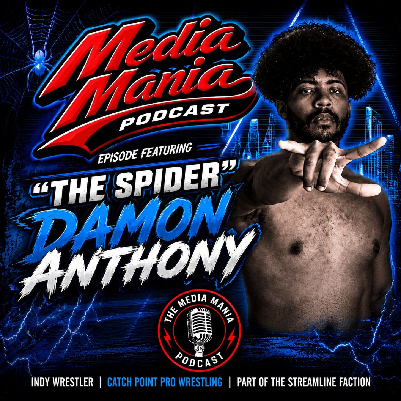 Da Spider Damon Anthony Media Mania Pod podcast artwork