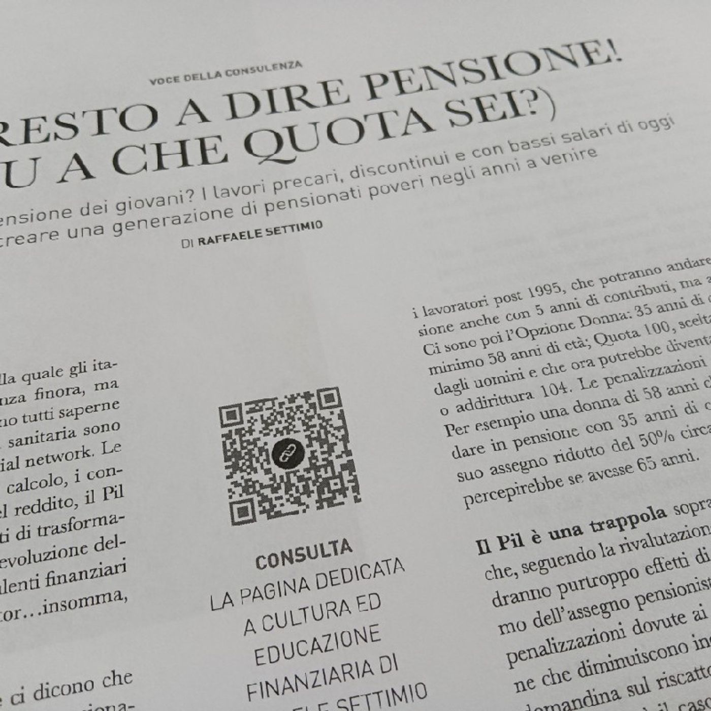 Educazione Finanziaria Per Tutte E Tutti