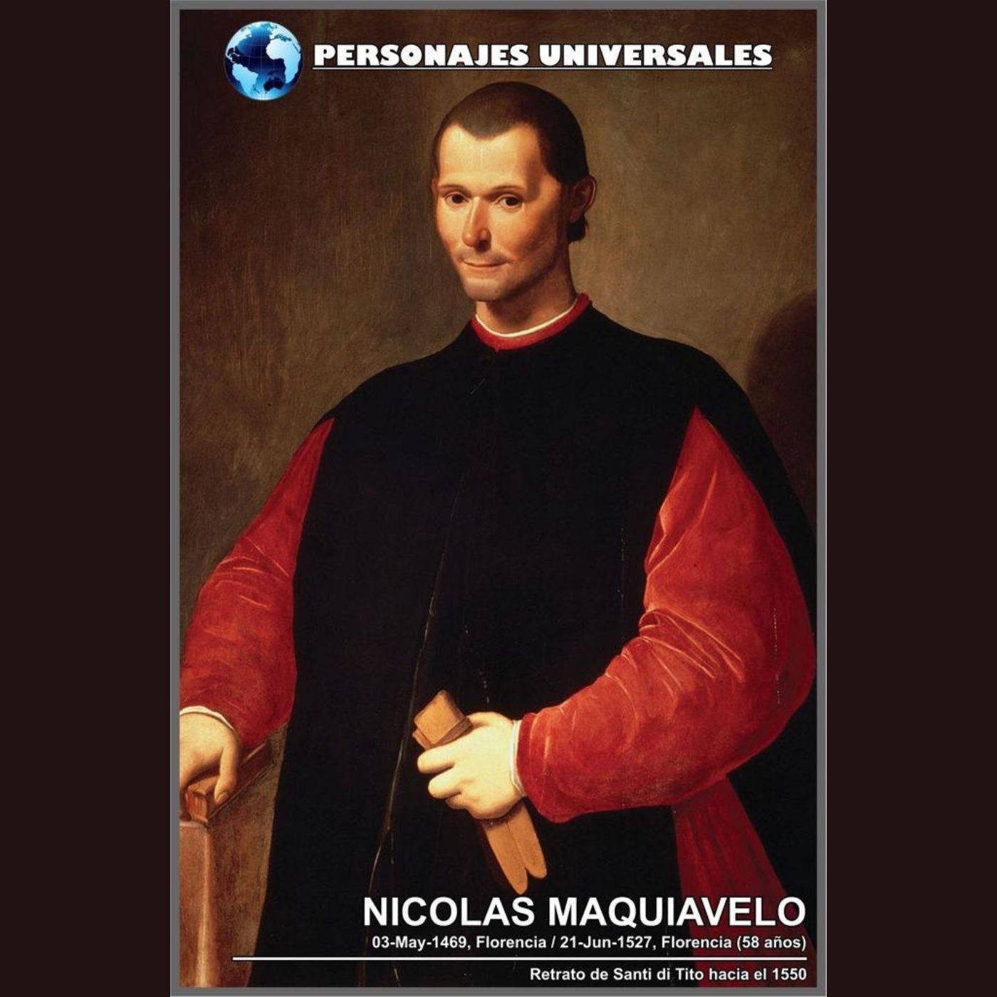 Nicolas Maquiavelo Biografía 117 de Personajes Universales por Carlos Laya episode artwork