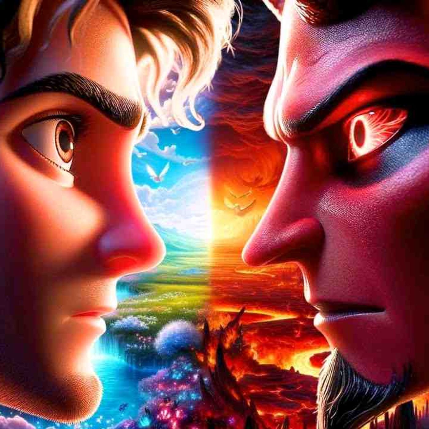 Michael VS Lucifer _ AI Animation episode artwork