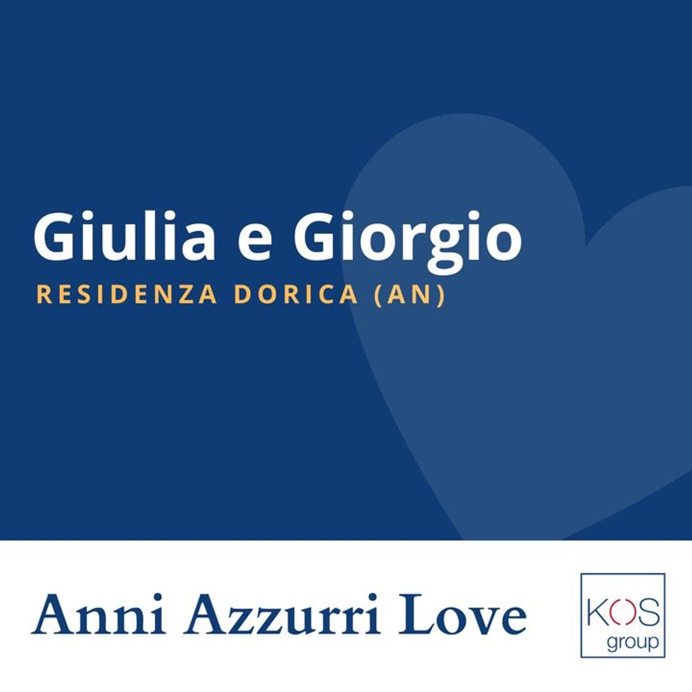 Giulia e Giorgio Vol. II - Residenza Dorica (AN) episode artwork