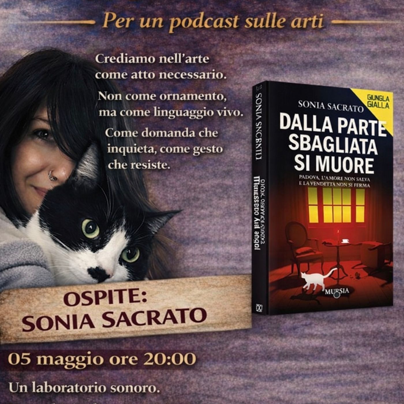 50 SFUMATURE DI CREATIVITA' con la scrittrice SONIA SACRATO episode artwork