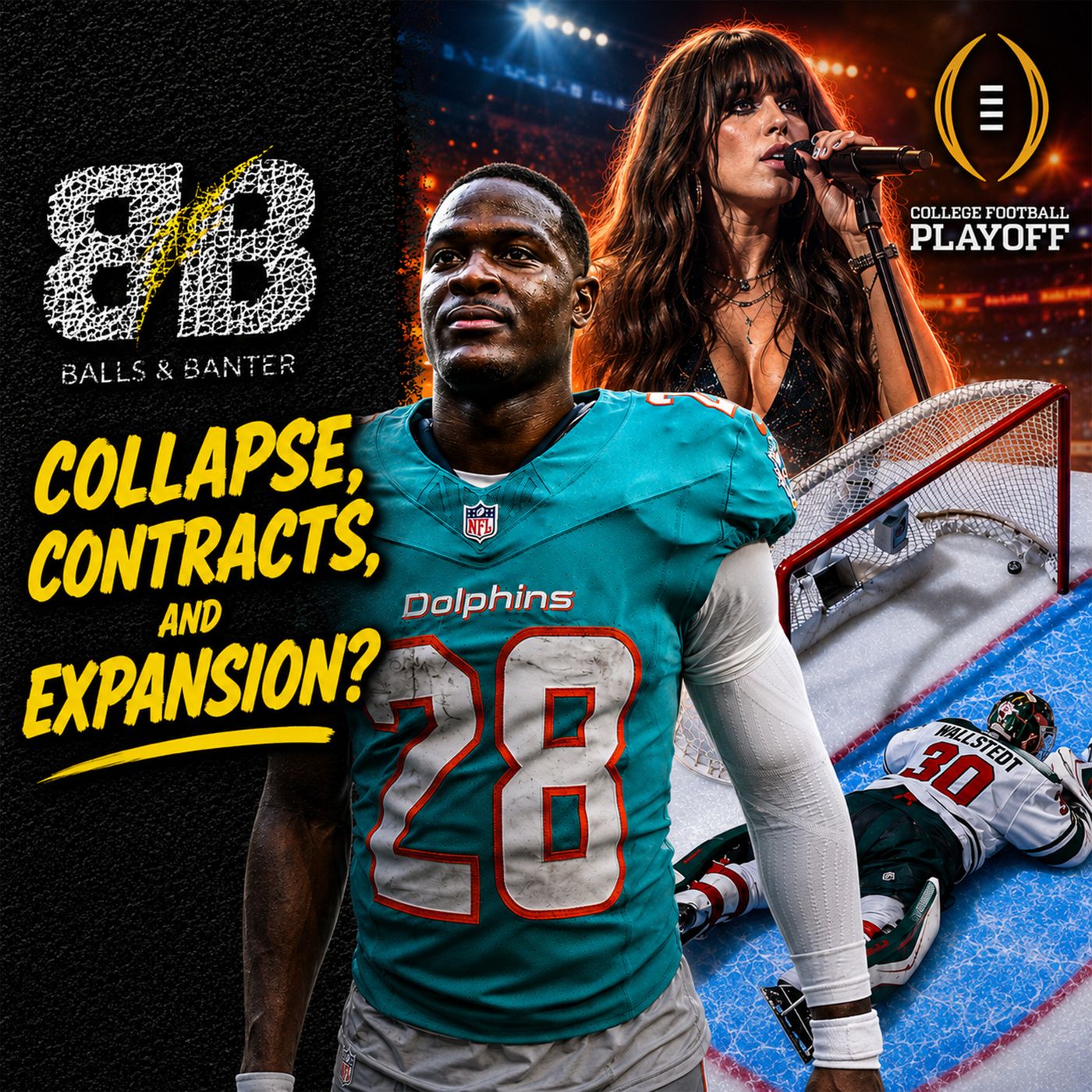 Wild Collapse, NFL Paydays, Playoff Expansion Push & Country Music History | Balls & Banter episode artwork
