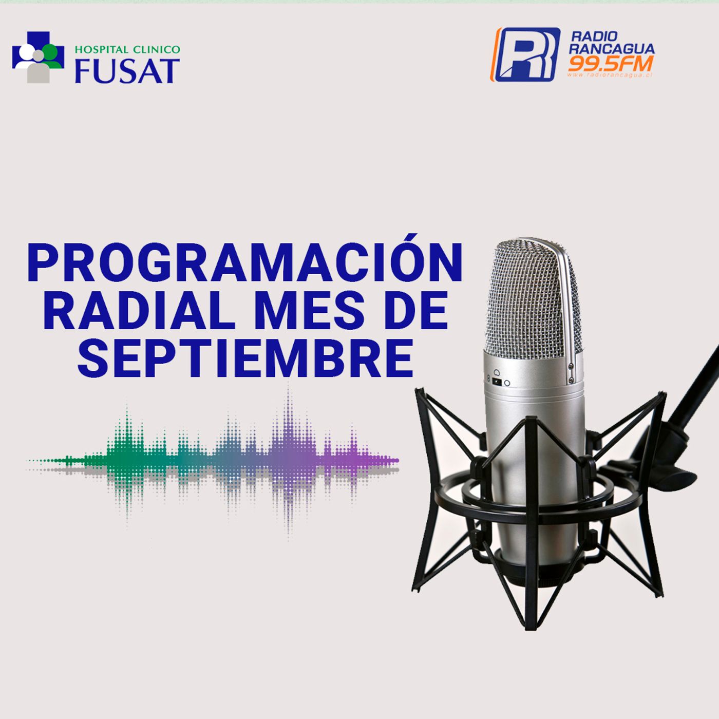 Programación radial mes de septiembre
