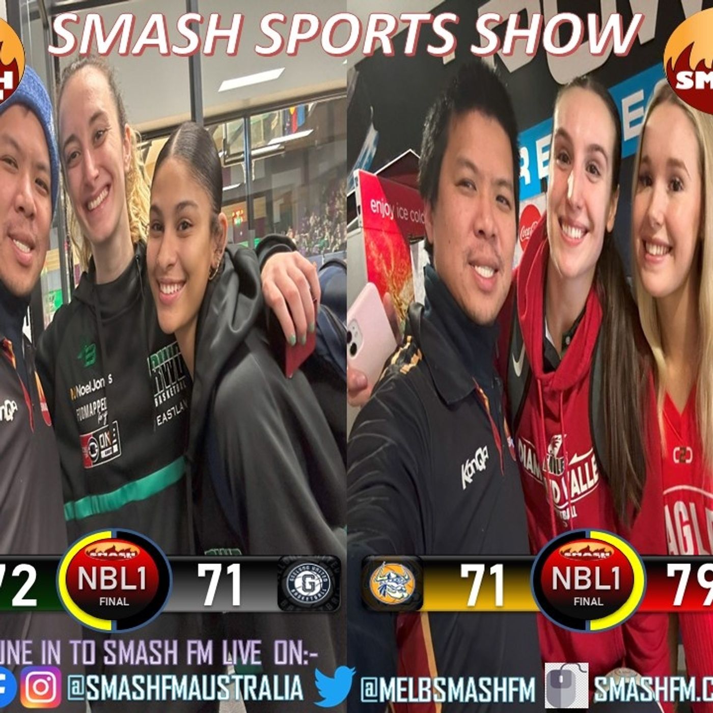 SSS10THYR: NBL1 South Womens Friday Night Post Game Interviews with Ringwood & Diamond Valley 070723
