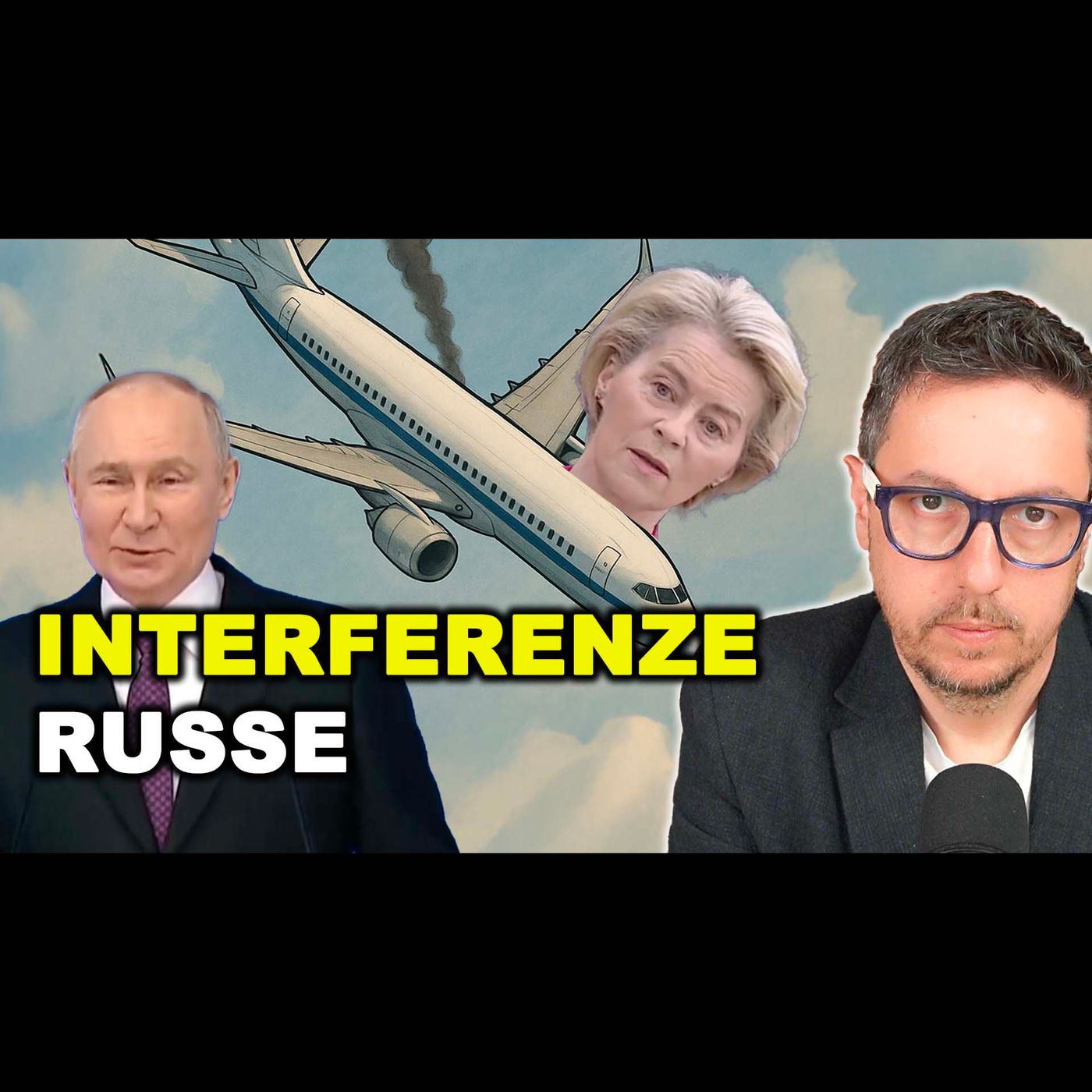 INTERFERENZE GPS DI PUTIN SULL’AEREO DELLA VON DER LEYEN IN BULGARIA