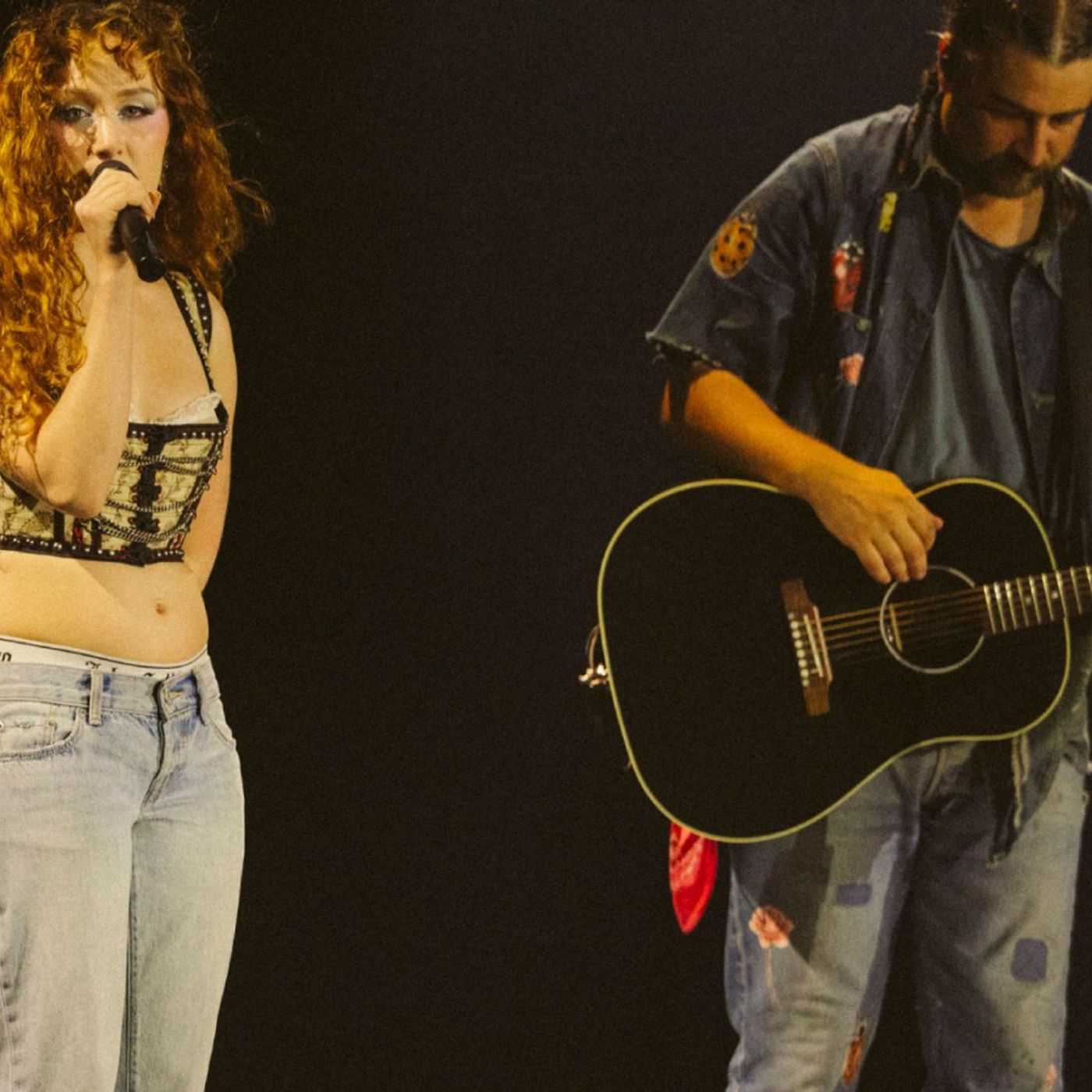 Watch Noah Kahan and Surprise Guest Chappell Roan Perform ‘California’ at Rose Bowl Stadium episode artwork