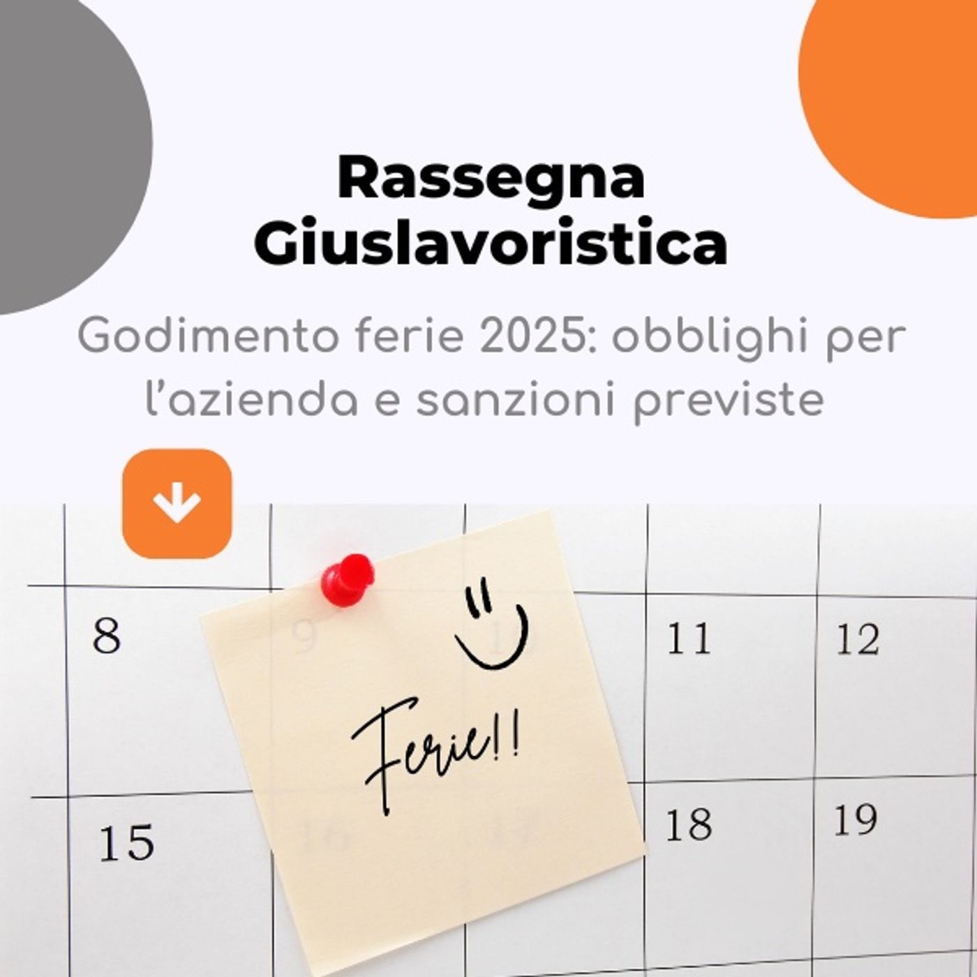 Rassegna Giuslavoristica