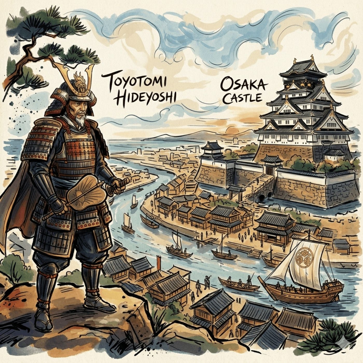 (JPN) 豊臣秀吉は近代大阪のために何をしたのか？ episode artwork