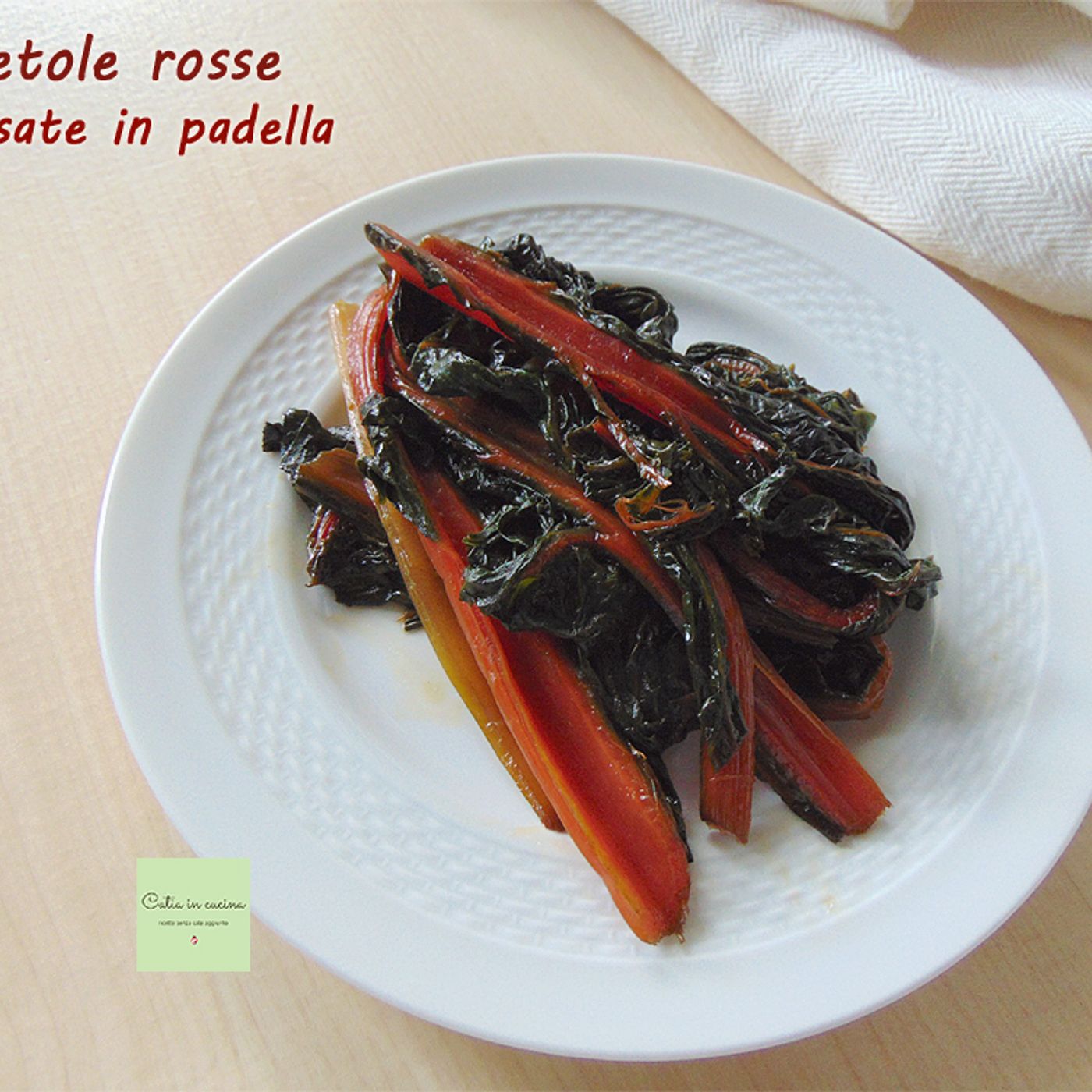 Bietole rosse ripassate in padella episode artwork