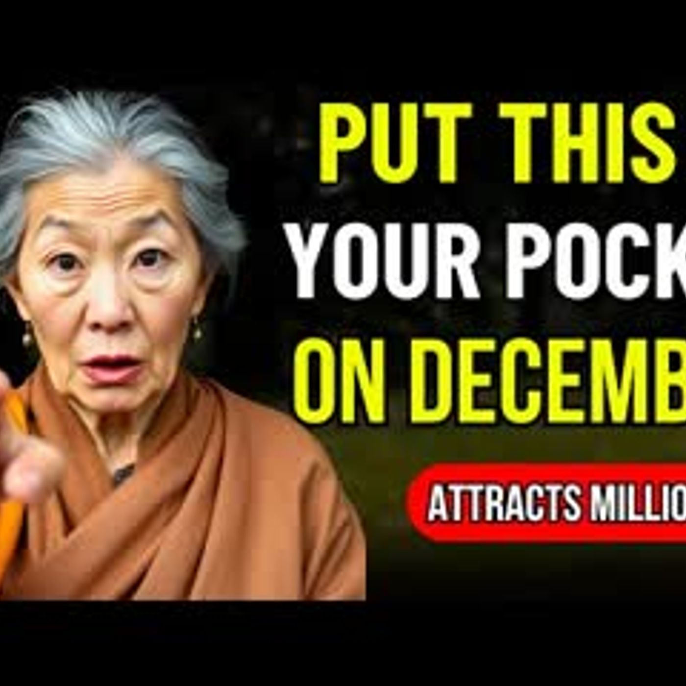If you KEEP this in POCKET on DECEMBER, your MONEY problems will end   Buddhist Teachings