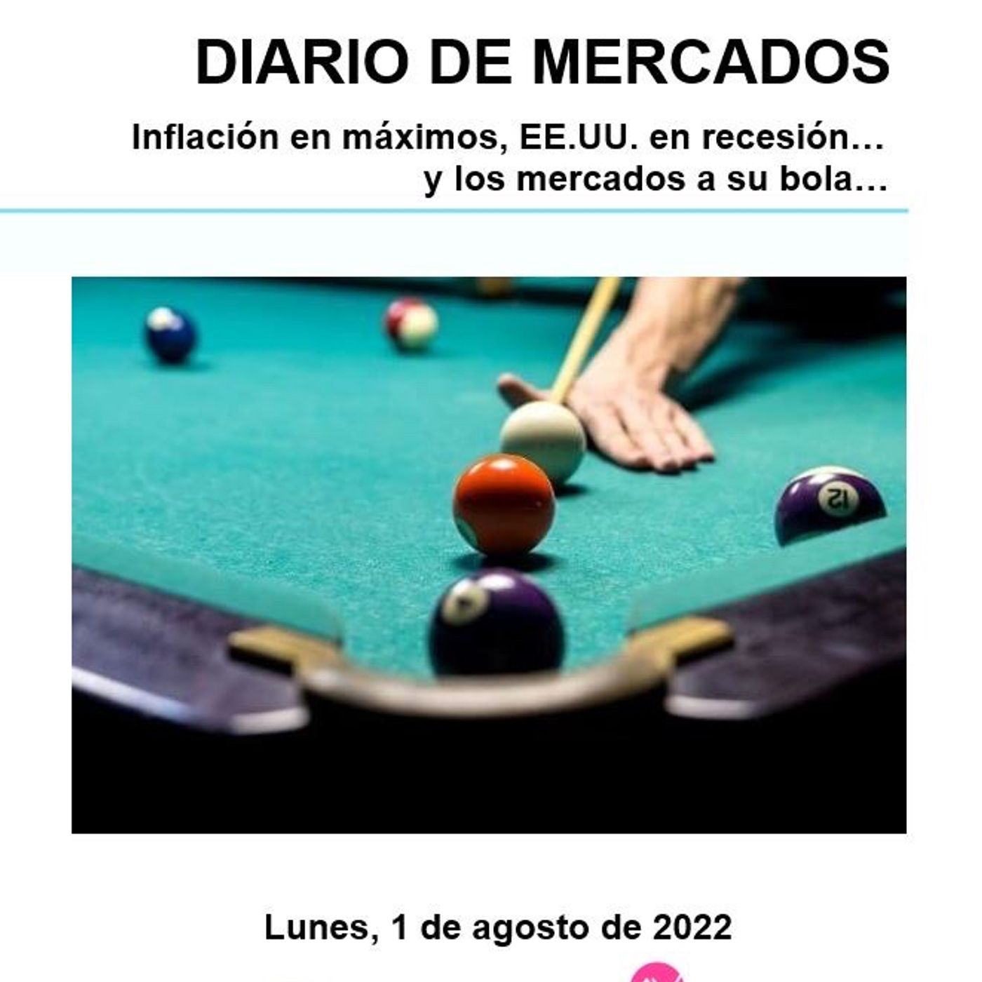 PODCAST en abierto DIARIO DE MERCADOS Lunes 1 Agosto episode artwork