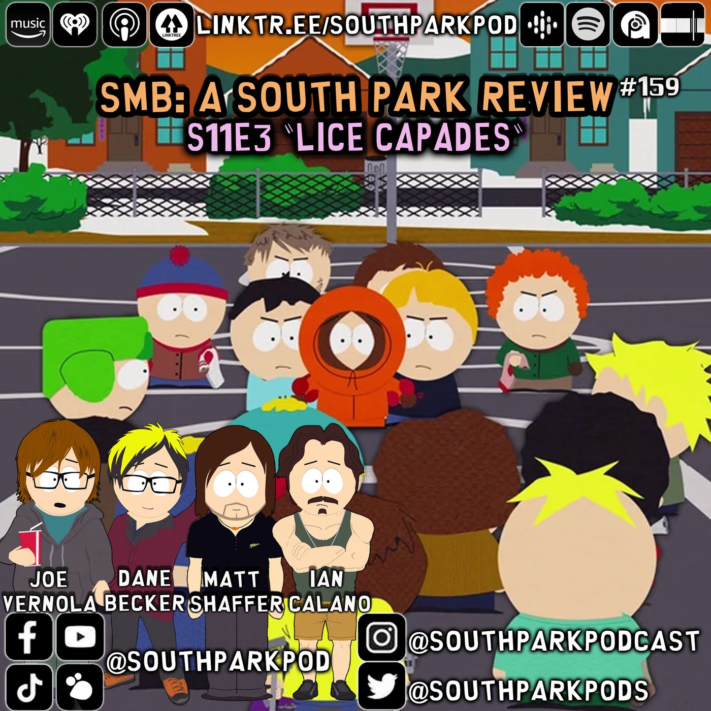 SMB #159 - S11E3 Lice Capades - "Mr. VICE..PRESIDENT!"