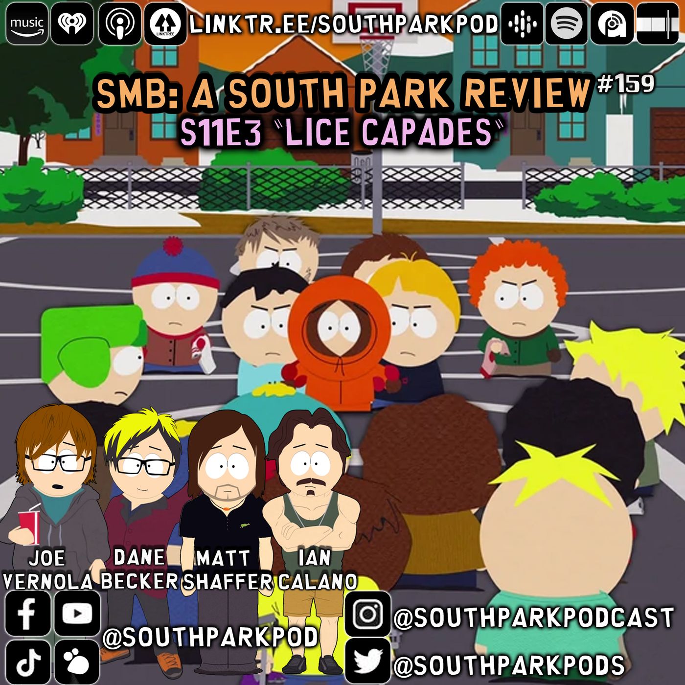 SMB #159 - S11E3 Lice Capades - 