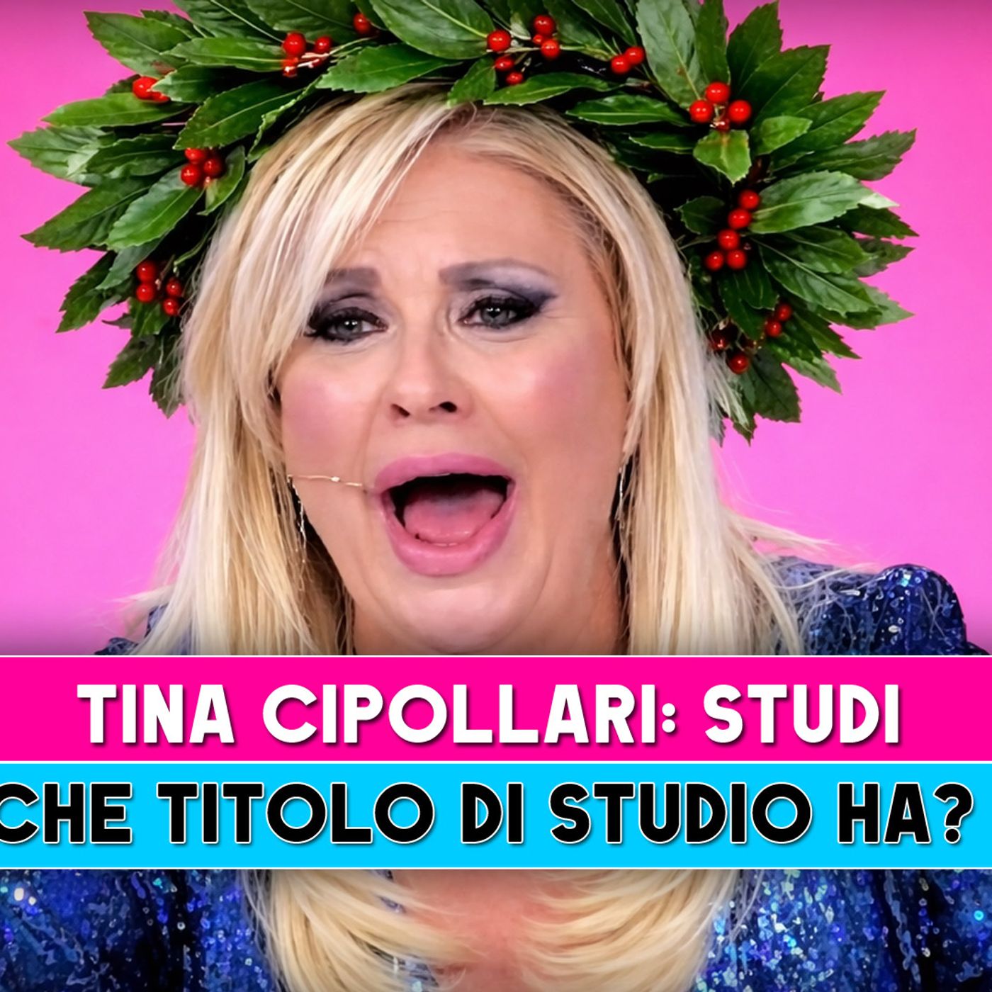 Tina Cipollari, Studio: Che Titolo Di Studio Ha?