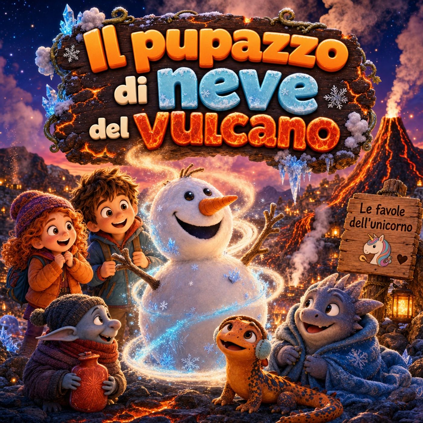 Il pupazzo di neve del vulcano episode artwork