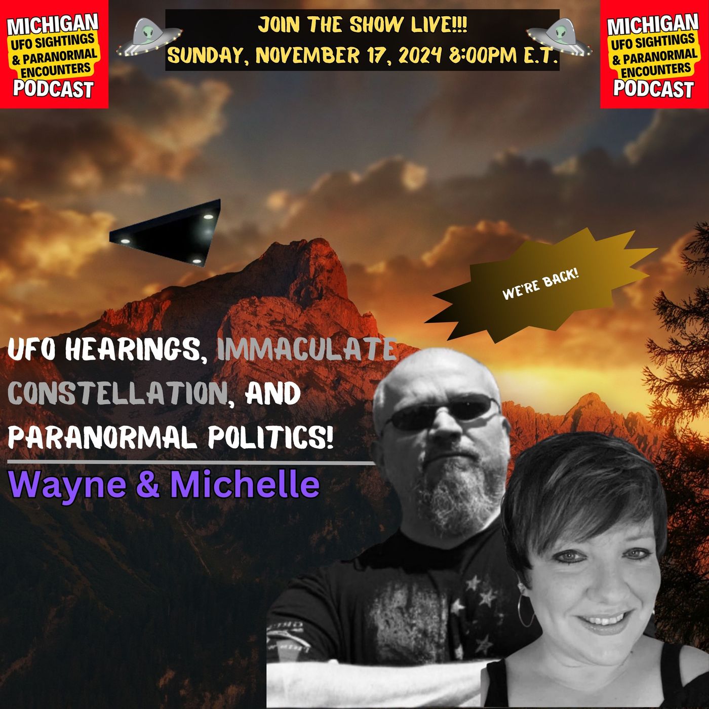 Michigan UFO Sightings And Paranormal Encounters Podcast